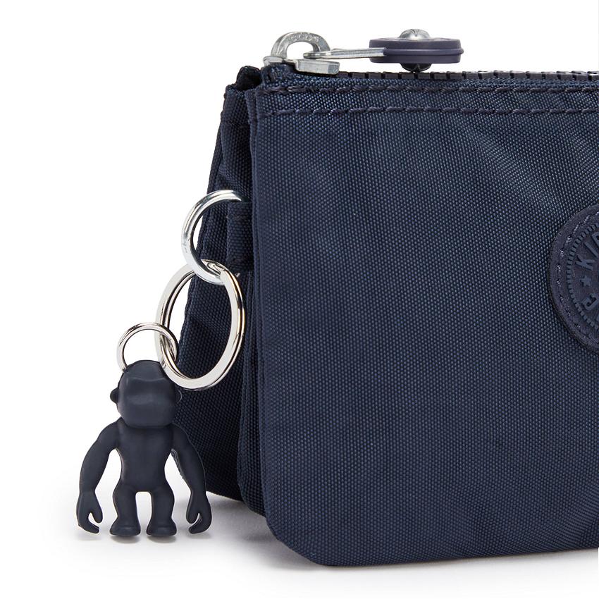 Kipling Creativity Small Wallets Blue | IE_Ki1239O