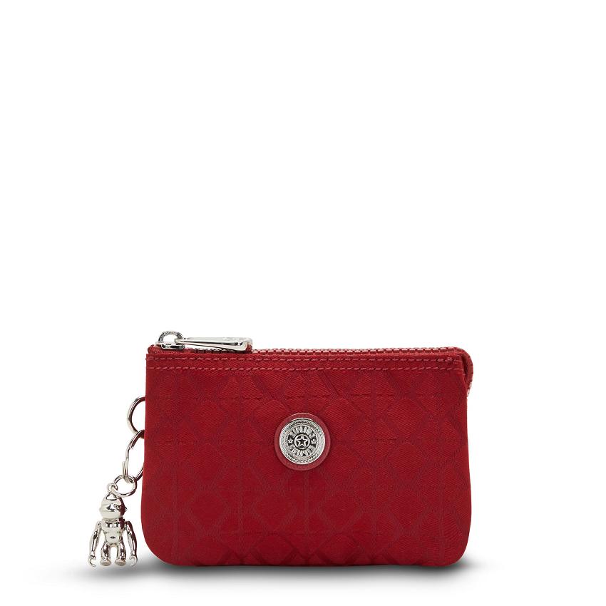 Kipling Creativity Small Wallets Red | IE_Ki1242S