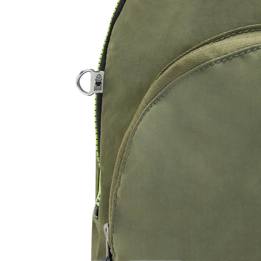 Kipling Curtis Large Travel Backpacks Olive | IE_Ki1495G