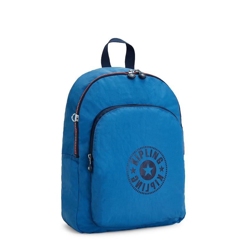 Kipling Curtis Medium Travel Backpacks Blue | IE_Ki1500W