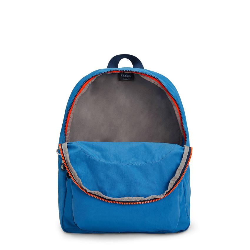 Kipling Curtis Medium Travel Backpacks Blue | IE_Ki1500W