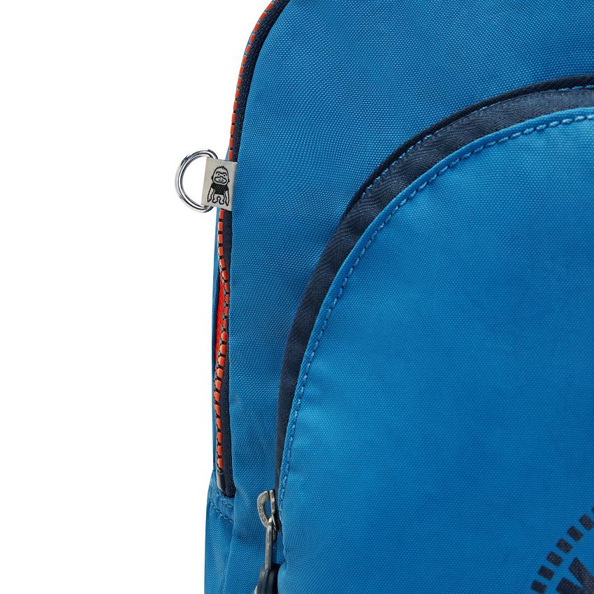 Kipling Curtis Medium Travel Backpacks Blue | IE_Ki1500W