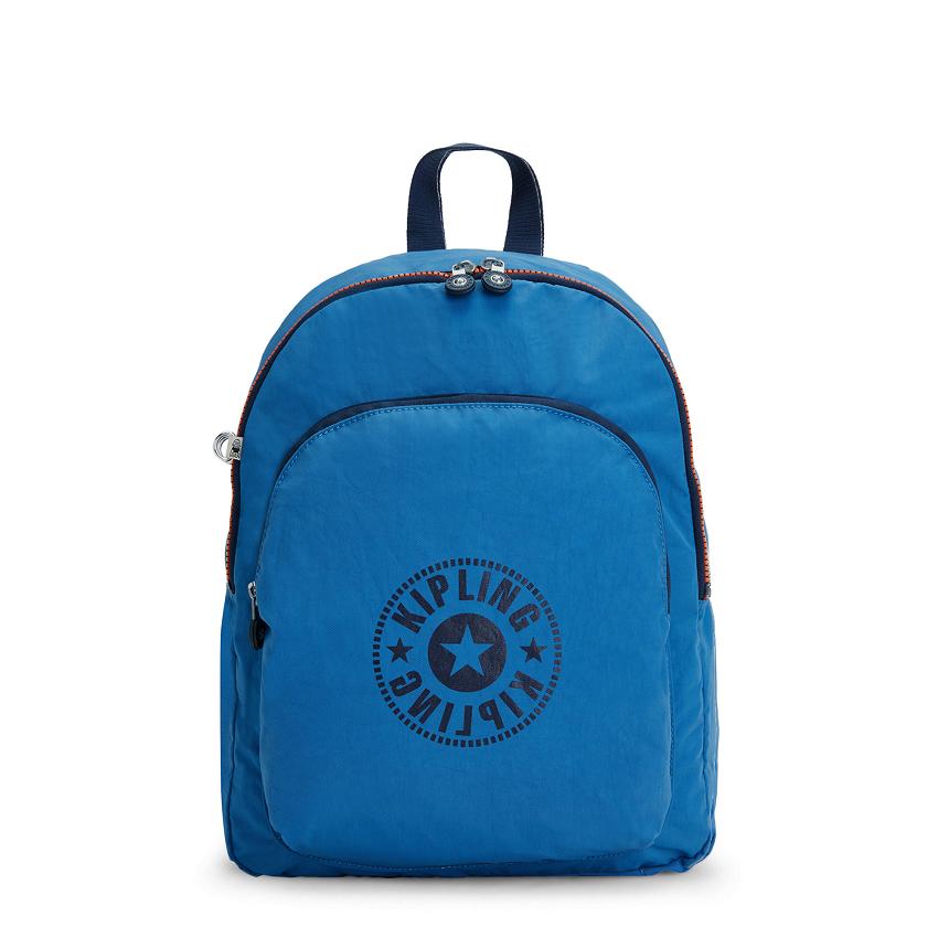 Kipling Curtis Medium Travel Backpacks Blue | IE_Ki1500W