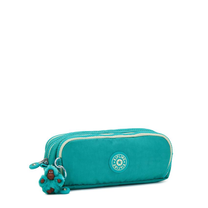 Kipling Gitroy Makeup Bags Turquoise | IE_Ki1213F