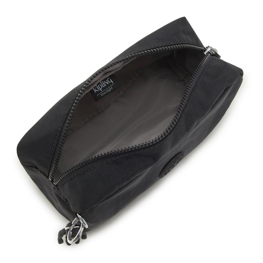 Kipling Gleam Makeup Bags Black | IE_Ki1216F