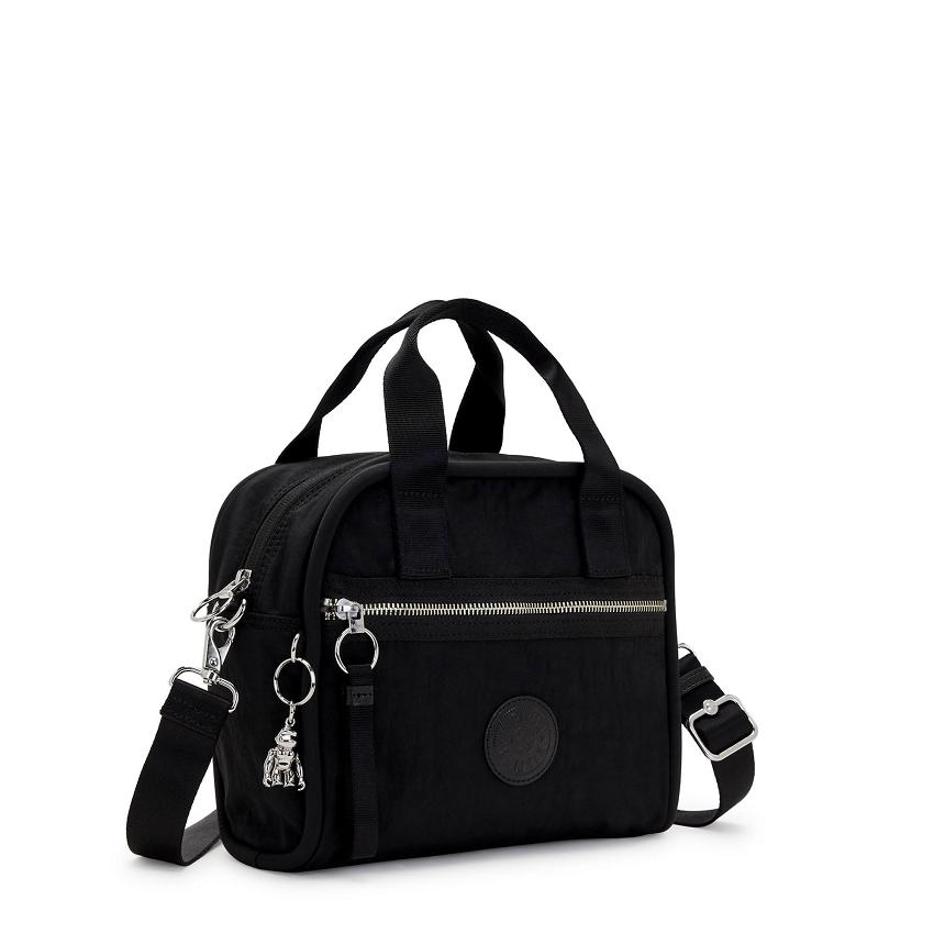 Kipling Hadya Shoulder Bags Black | IE_Ki2045P