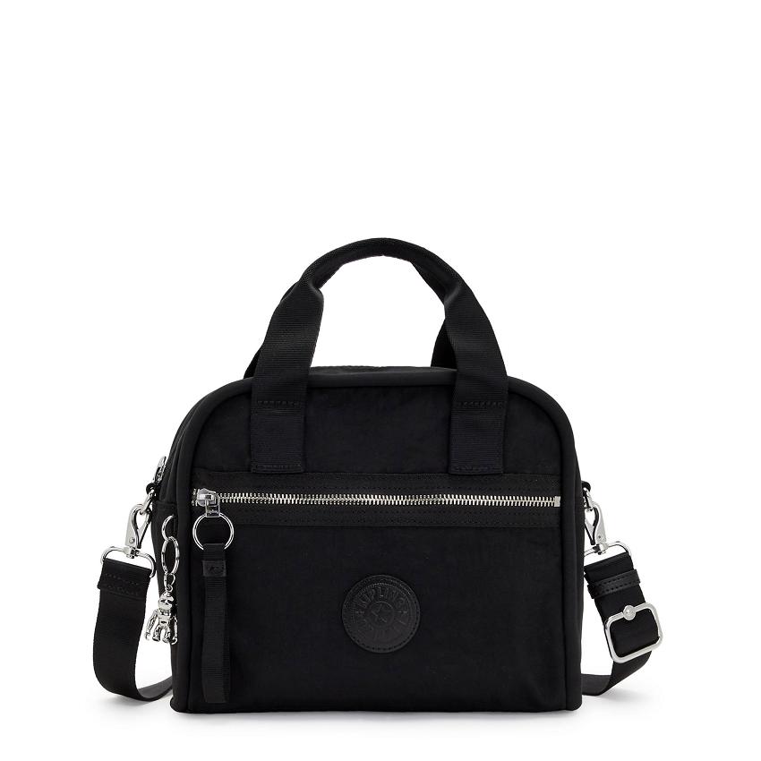 Kipling Hadya Shoulder Bags Black | IE_Ki2045P