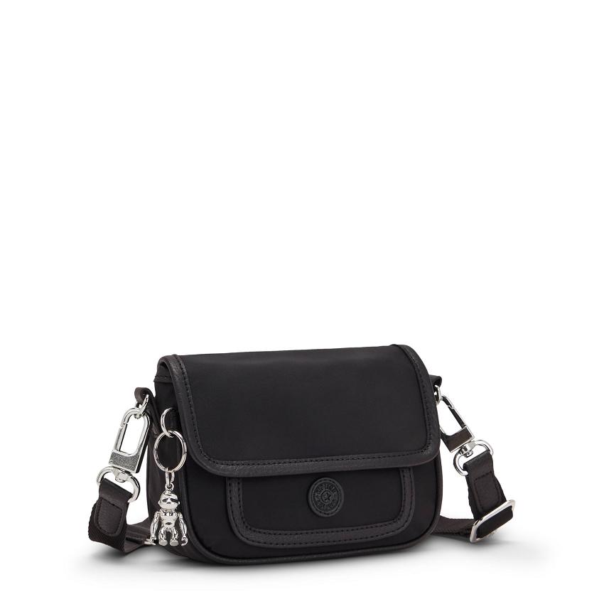 Kipling Inaki Small Crossbody Bags Black | IE_Ki1691L