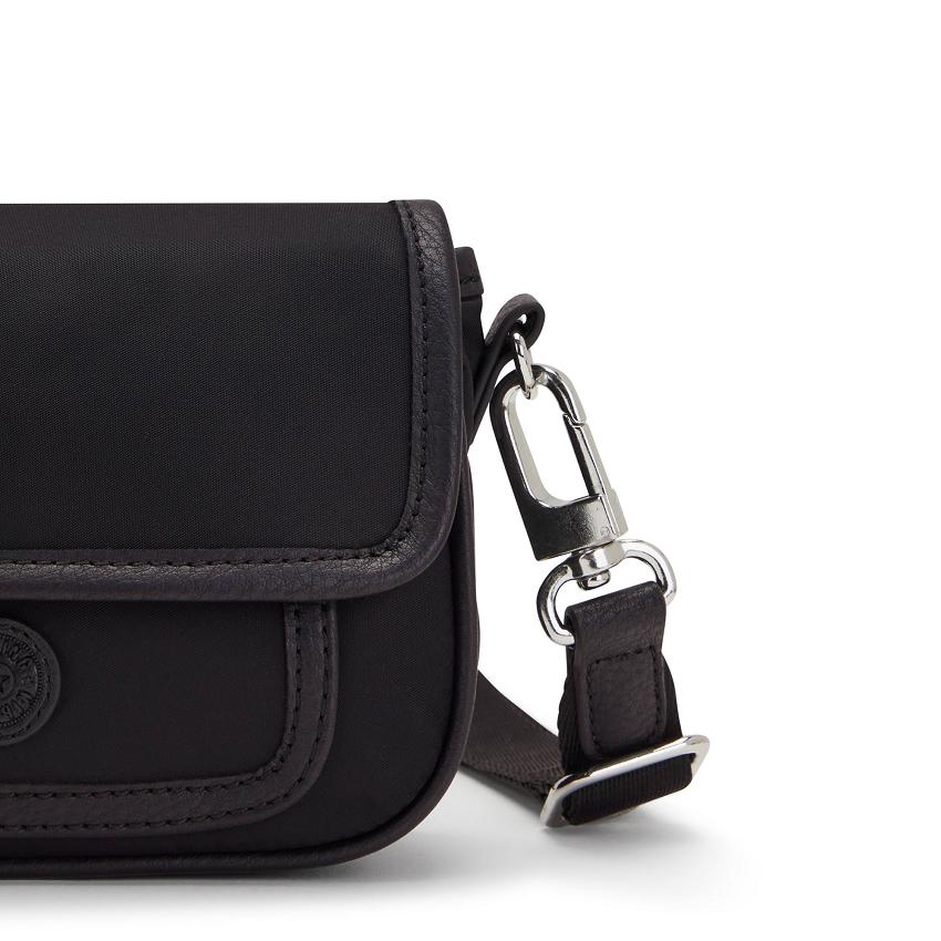 Kipling Inaki Small Crossbody Bags Black | IE_Ki1691L