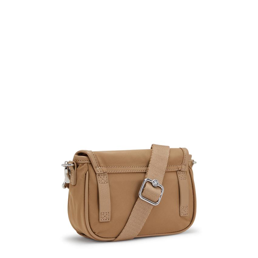 Kipling Inaki Small Crossbody Bags Khaki | IE_Ki1692Z