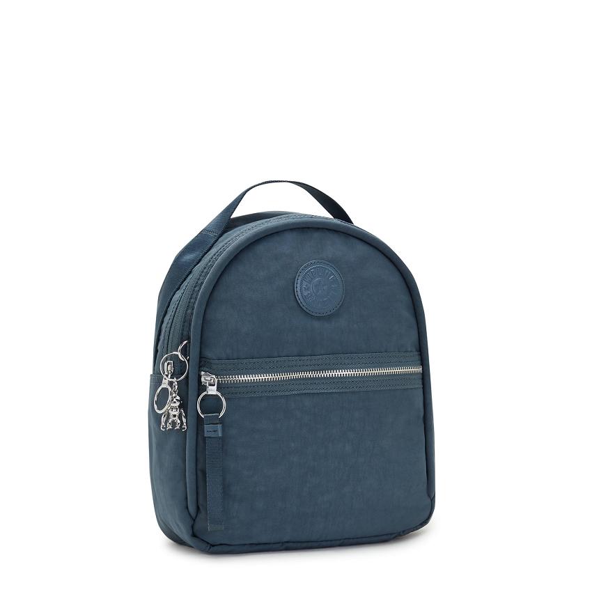 Kipling Kae Travel Backpacks Navy Grey | IE_Ki1523F