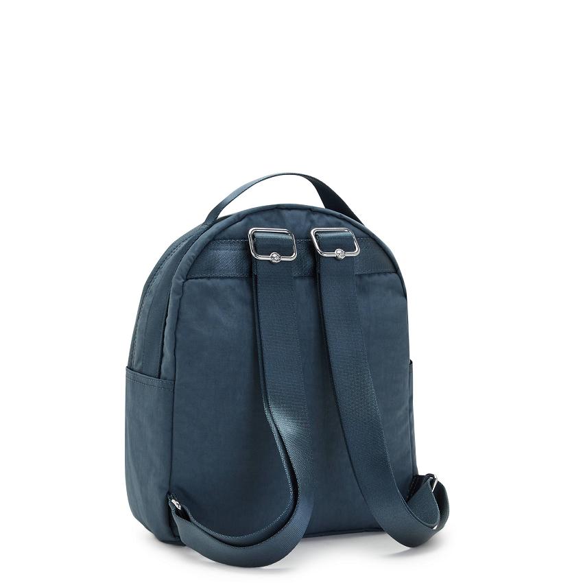 Kipling Kae Travel Backpacks Navy Grey | IE_Ki1523F