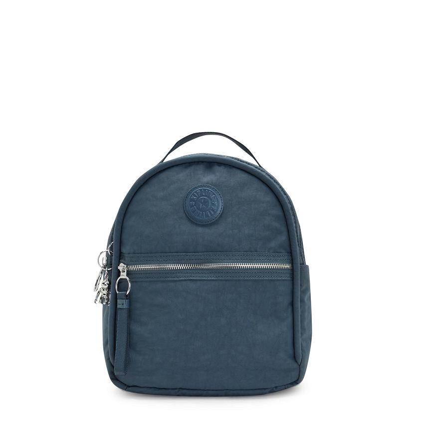 Kipling Kae Travel Backpacks Navy Grey | IE_Ki1523F