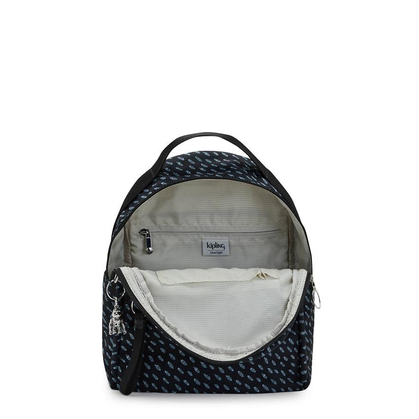 Kipling Kae Travel Backpacks Navy | IE_Ki1516L