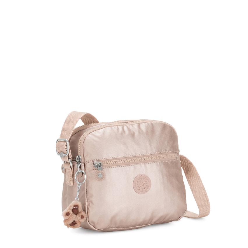 Kipling Keefe Crossbody Bags Metal | IE_Ki1706F