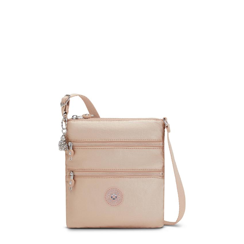 Kipling Keiko Crossbody Bags Gold Metal | IE_Ki1707H