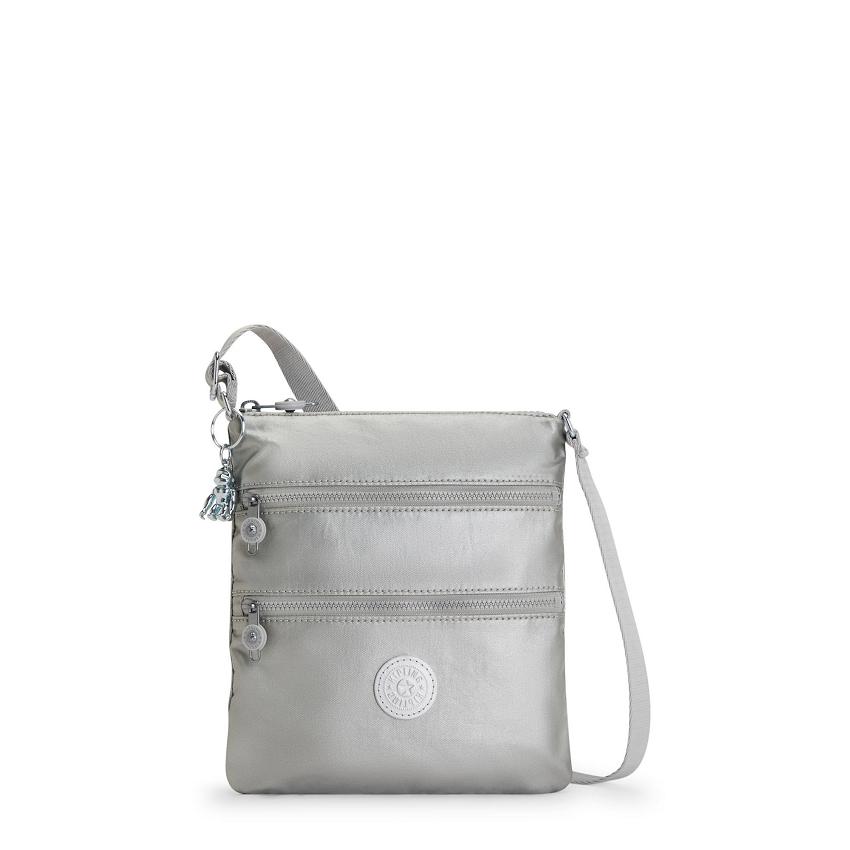 Kipling Keiko Crossbody Bags Silver | IE_Ki1708J