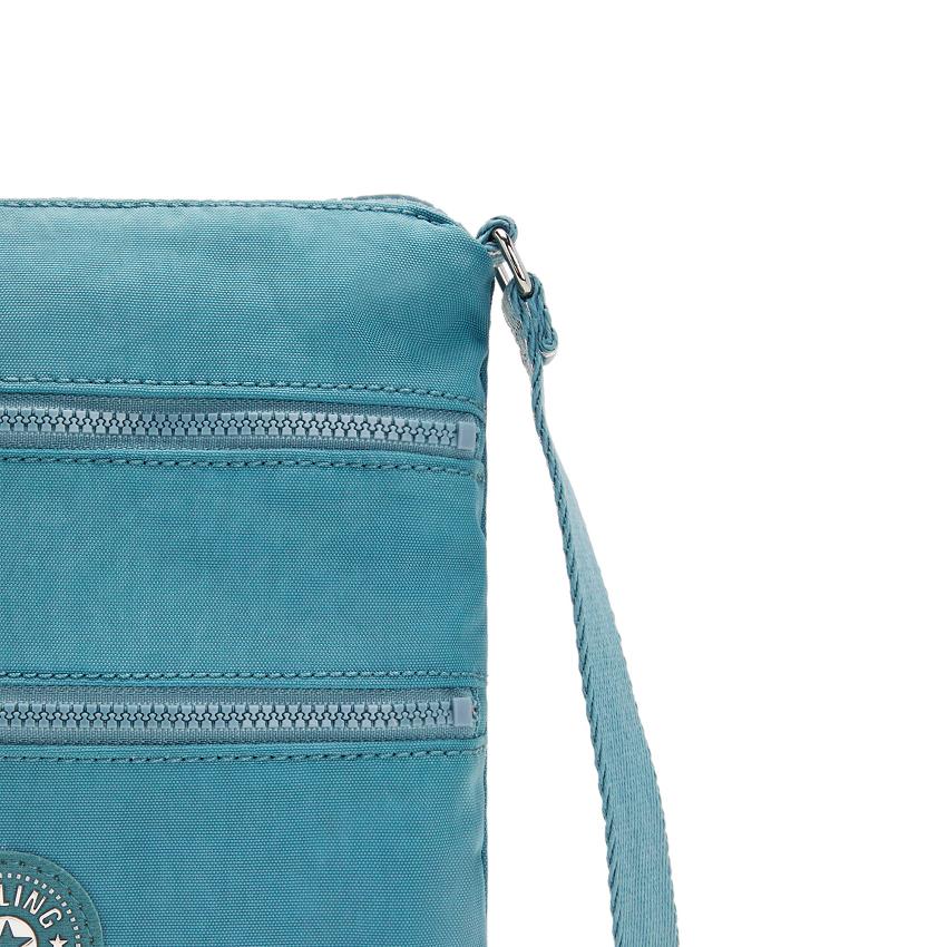 Kipling Keiko Crossbody Bags Turquoise | IE_Ki1716I