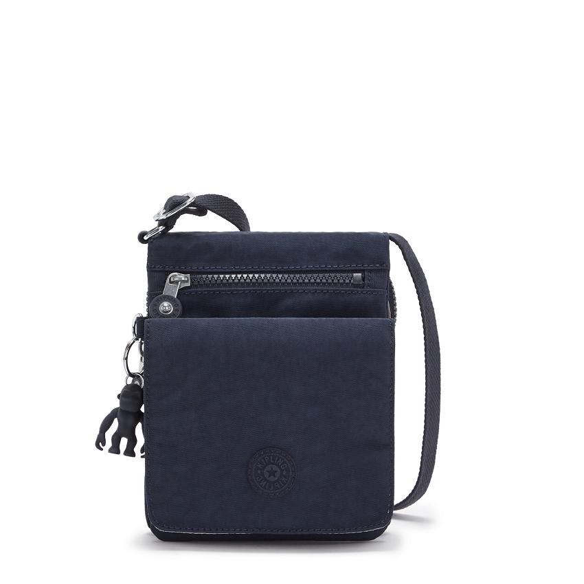 Kipling New Eldorado Crossbody Bags Blue | IE_Ki1734G