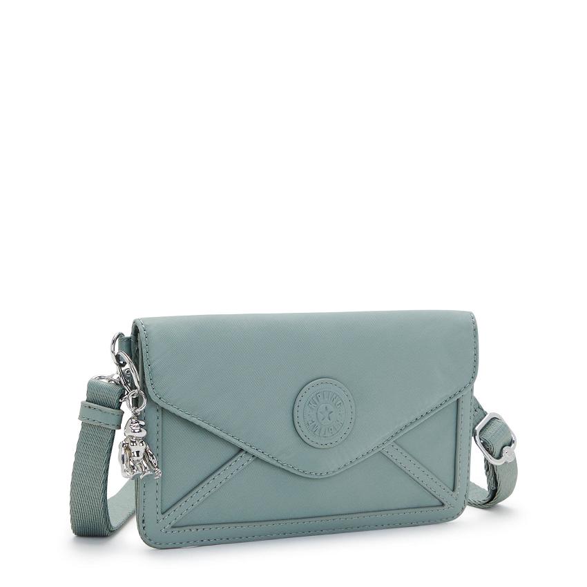 Kipling New Lelio Crossbody Bags Olive | IE_Ki1736Q