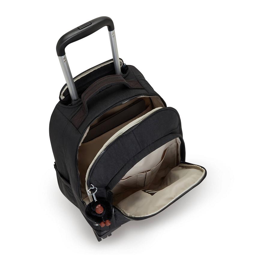 Kipling New Zea Travel Backpacks Black | IE_Ki1533J