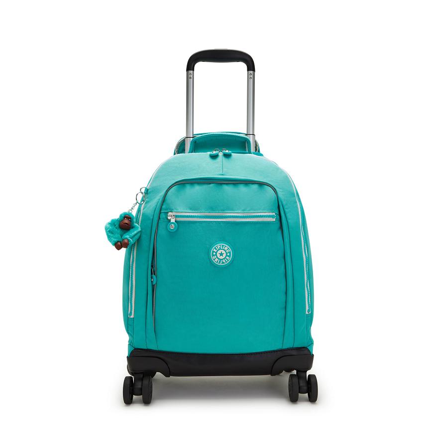 Kipling New Zea Travel Backpacks Turquoise | IE_Ki1532H