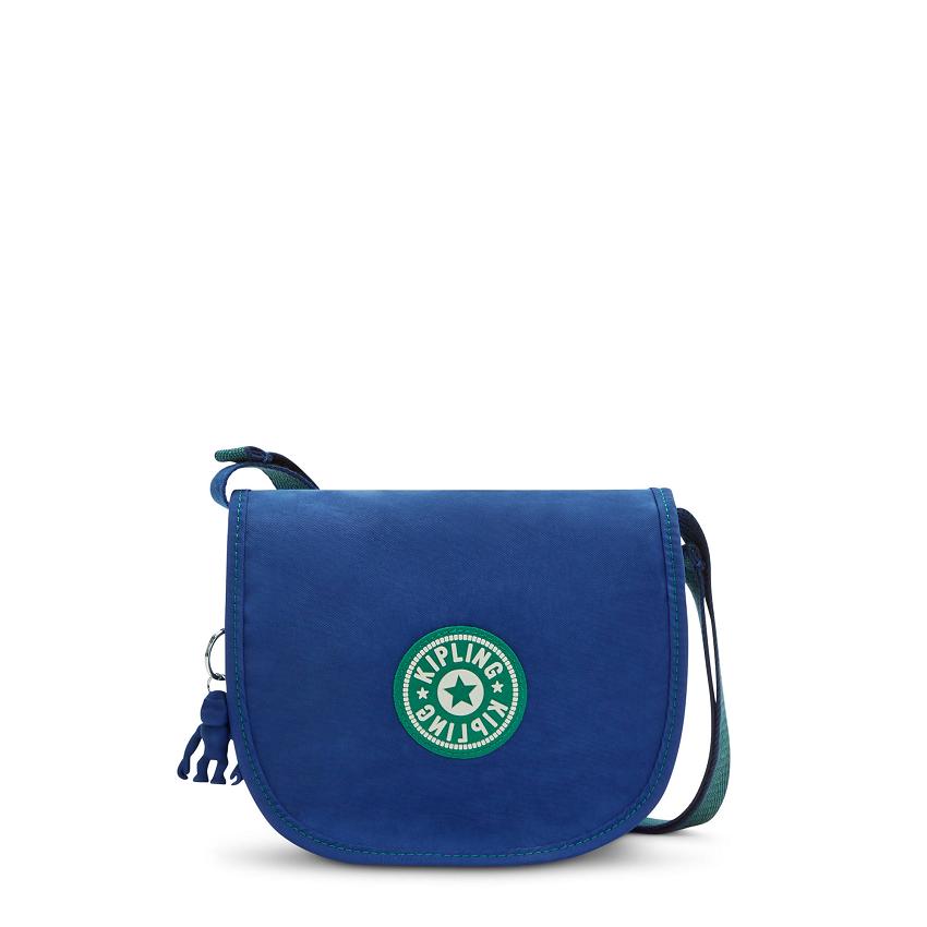 Kipling Ryanne Crossbody Bags Blue | IE_Ki1752O