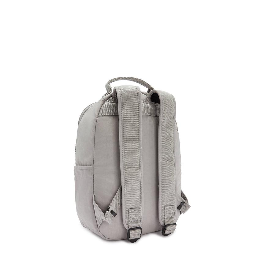 Kipling Seoul Small Travel Backpacks Grey | IE_Ki1539Y