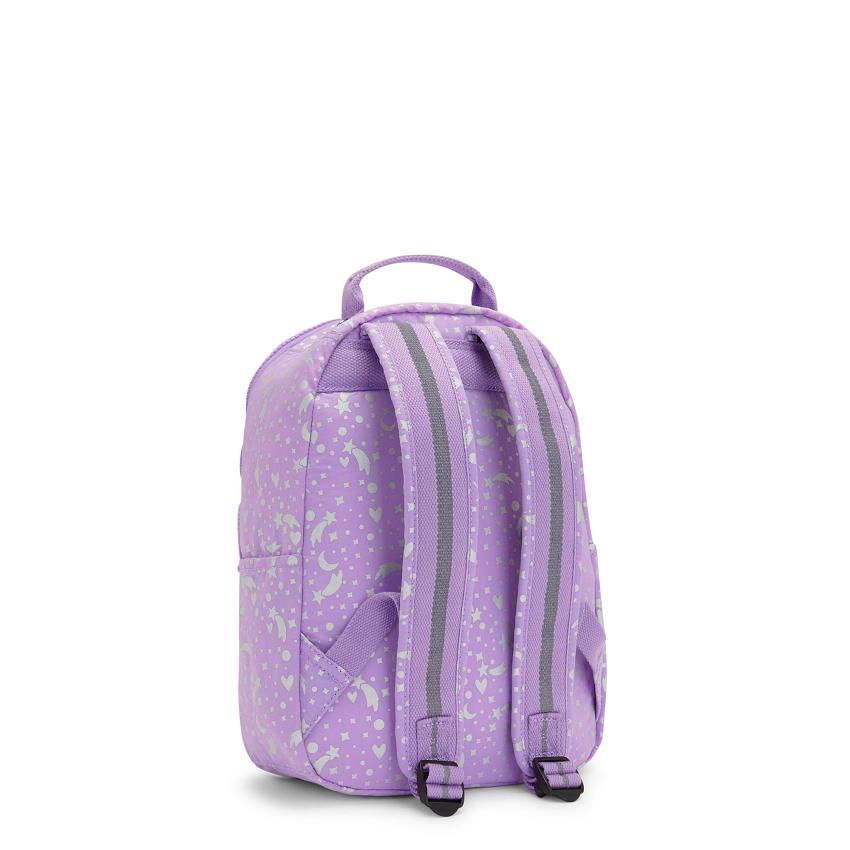 Kipling Seoul Small Travel Backpacks Metal | IE_Ki1536E