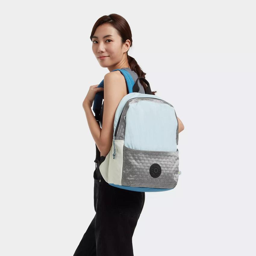 Kipling Sonnie Travel Backpacks Blue | IE_Ki1542O