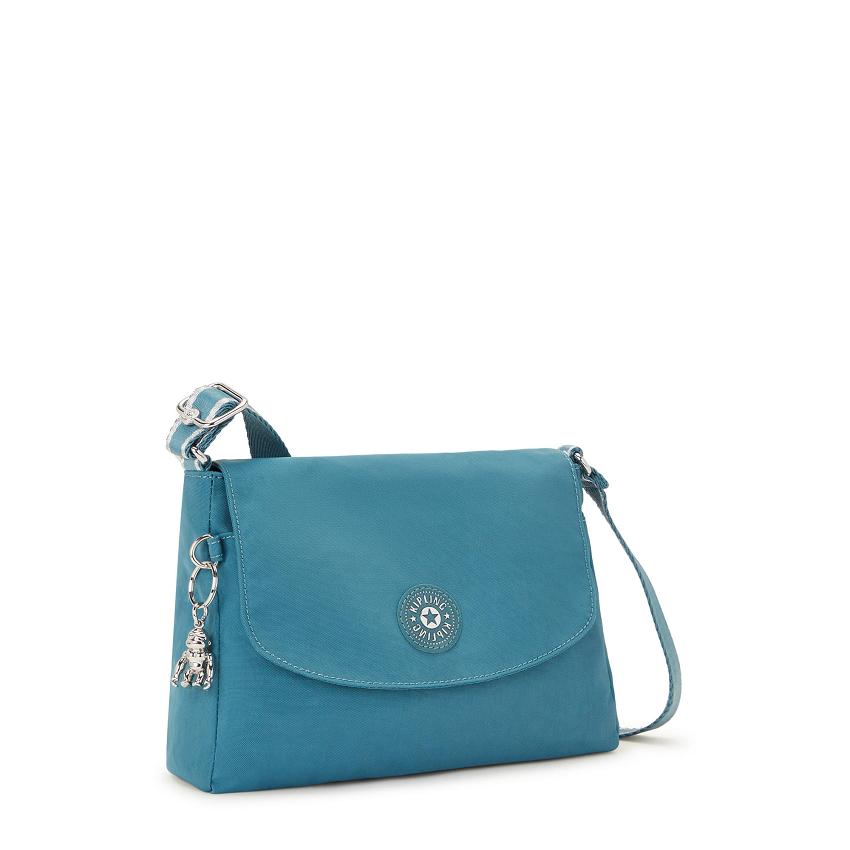 Kipling Tamia Crossbody Bags Turquoise | IE_Ki1772S