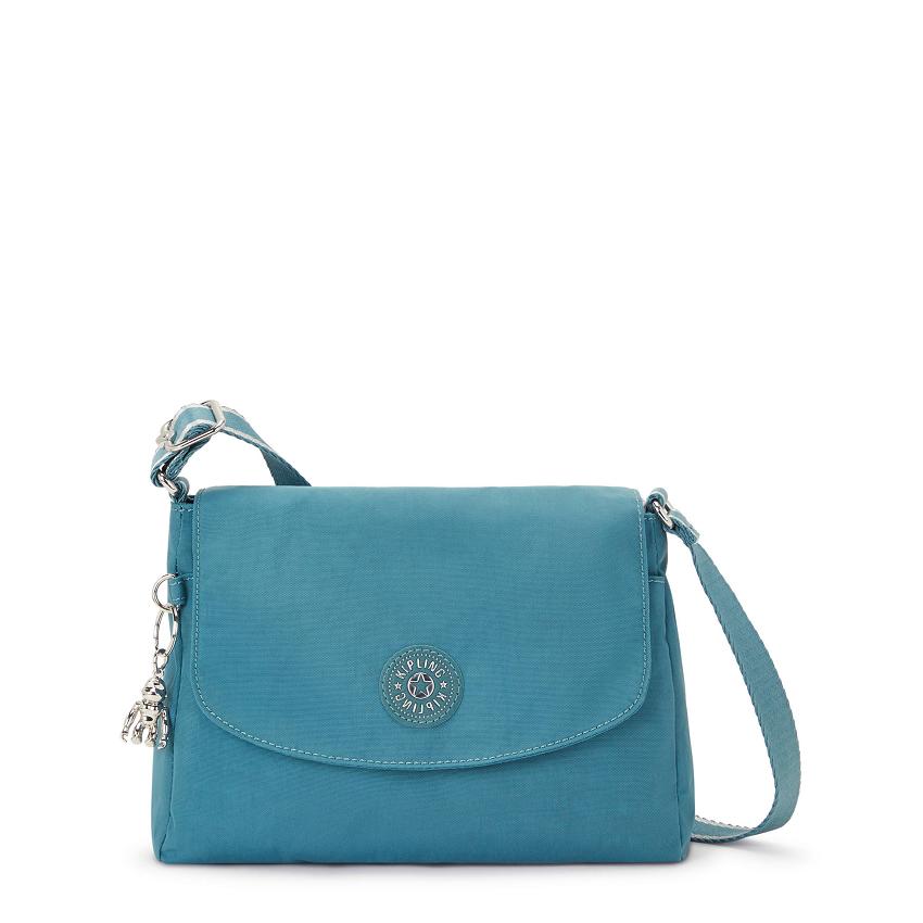 Kipling Tamia Crossbody Bags Turquoise | IE_Ki1772S